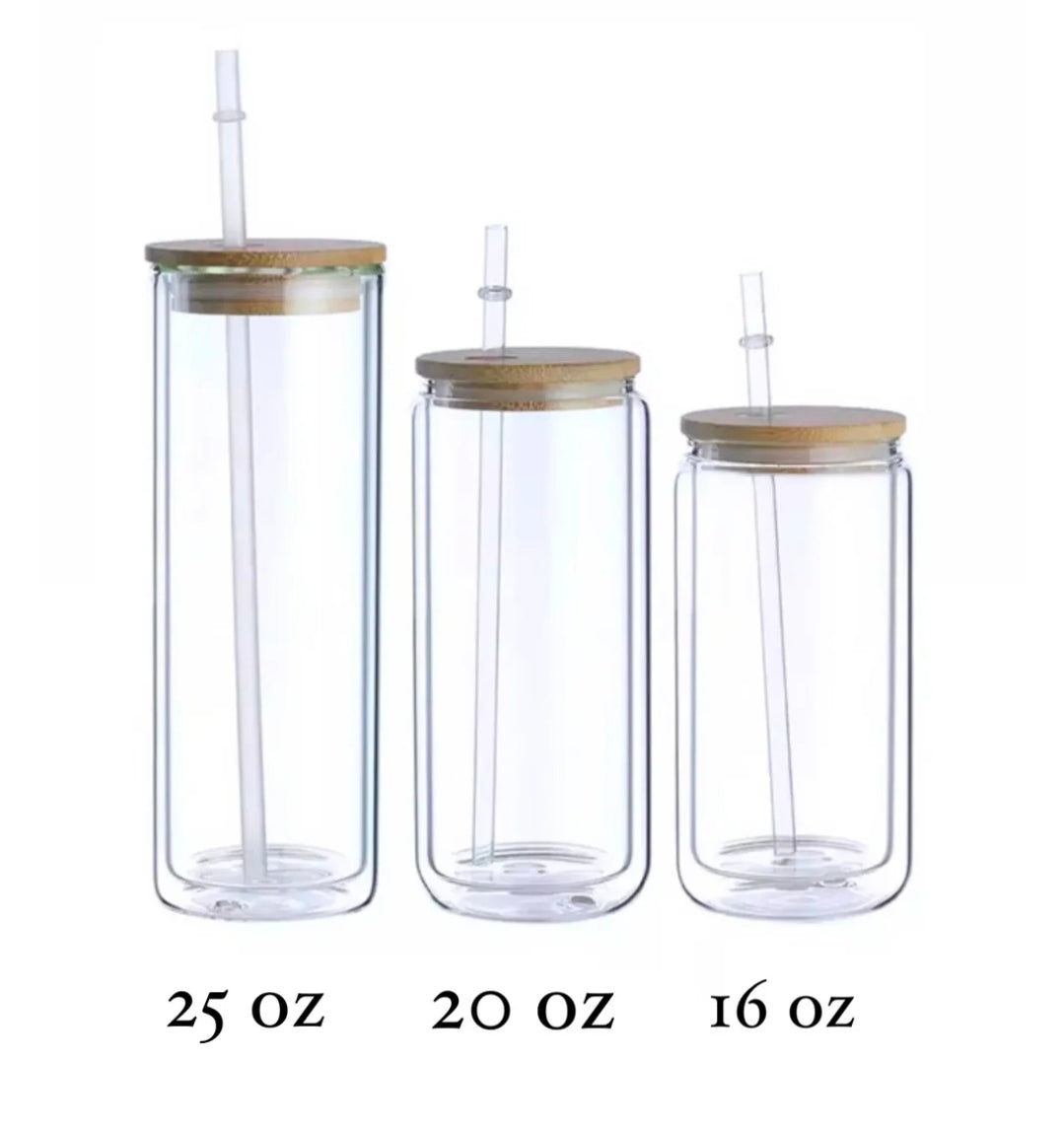 Tumbler en verre globe neige
/Snow Globe Glass Tumbler 25 Oz