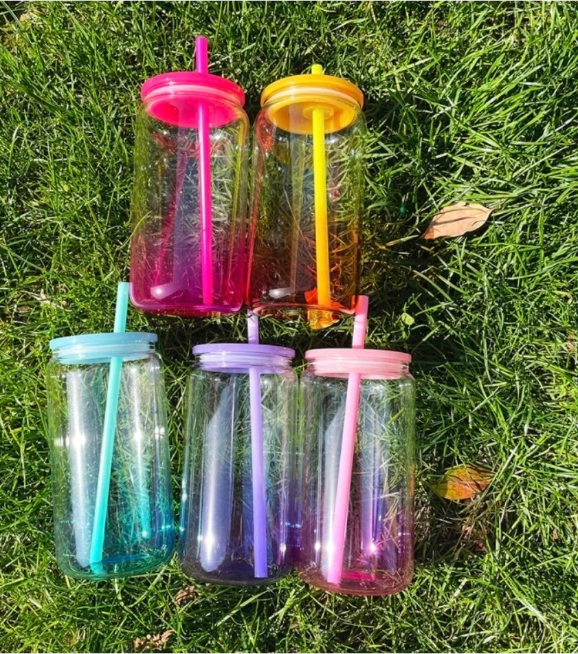 16oz Acrylic different couleurs