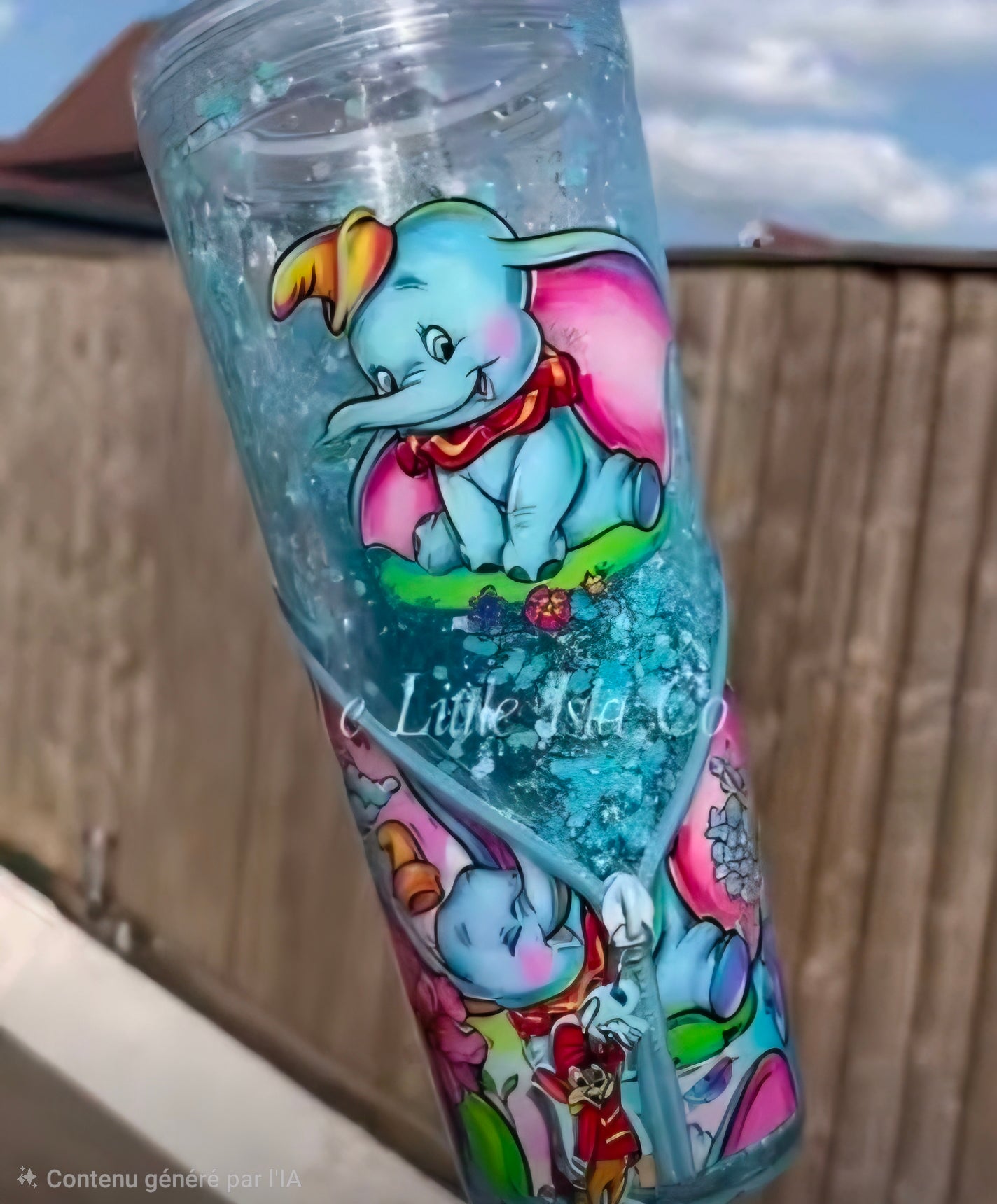 Coupe complète époxy fermeture à glissière / Full Epoxy Cup with Zipper